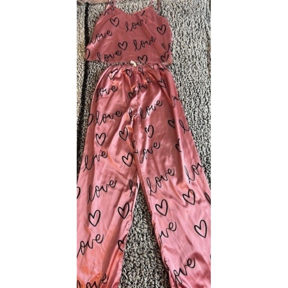 Women's Unbranded Pink‎ Pajama Set Size S